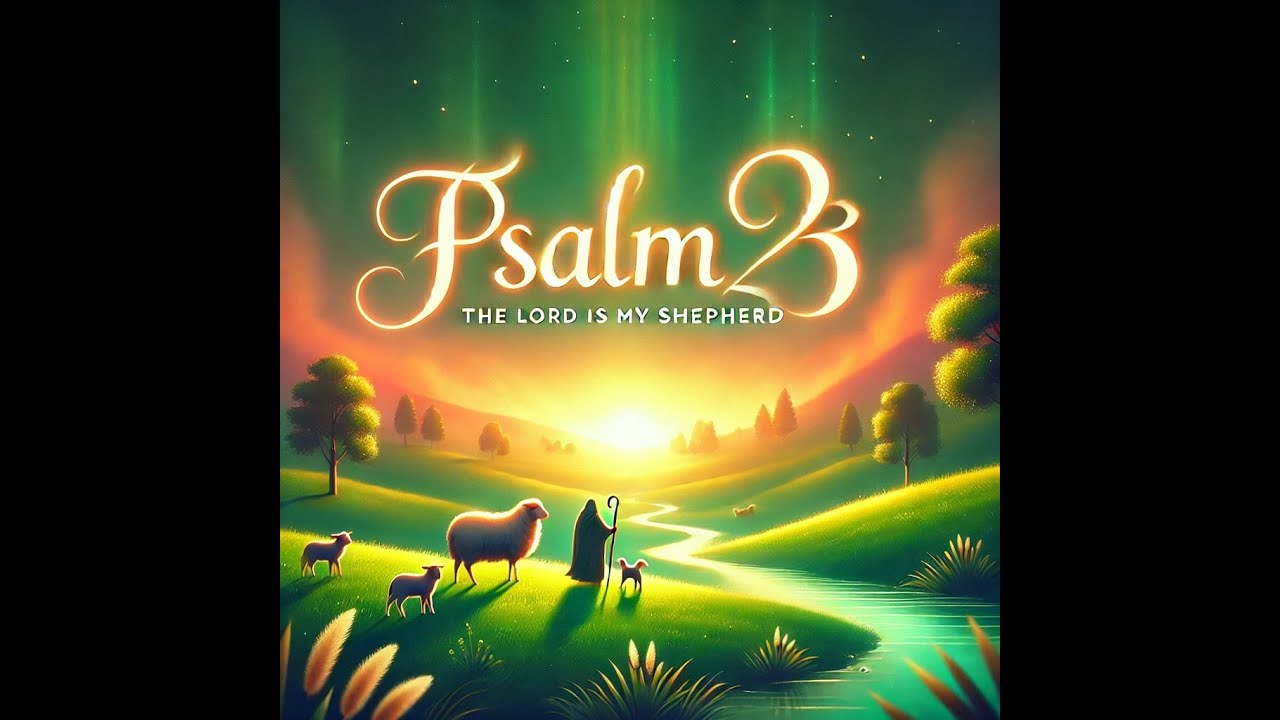 ✨ PSALM 23: A SOURCE OF COMFORT AND STRENGTH ✨