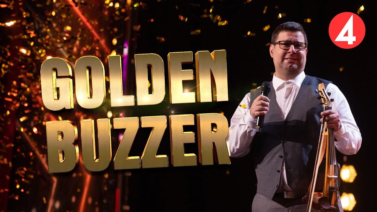 GOLDEN BUZZER - Stefans magiska framtr&auml;dande bel&ouml;nas med Edwards Golden Buzzer