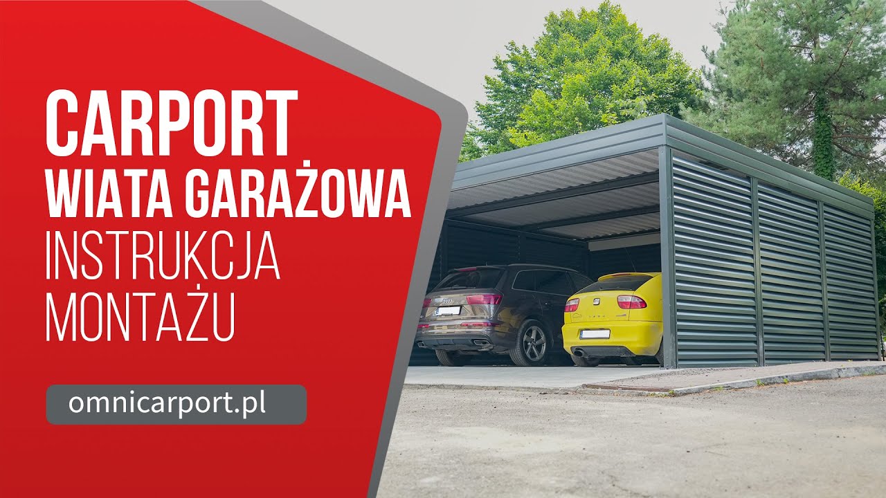 Montaż Carportu, Wiaty w 1 dzień krok po kroku z OmniCarport.pl #wiata #carport