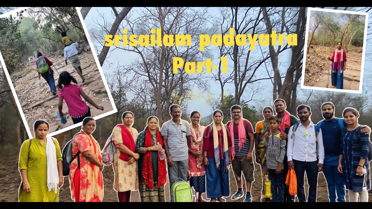 Shrisaila Padayatra 2022- Part 1| Padayatra to Srisailam | Venkatapuram to srisailam | Kannada Vlog