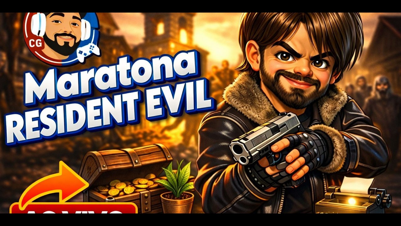 🔴AO VIVO🔴 BORA DE RESIDENT EVIL 4  REMAKE- COLA❗❗❗📢