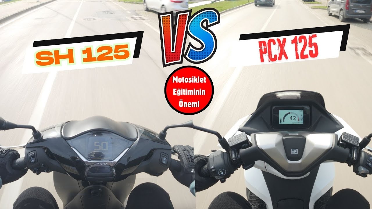Pcx 125 DX vs SH 125i ve Motosiklet Eğitimlerinin Önemi