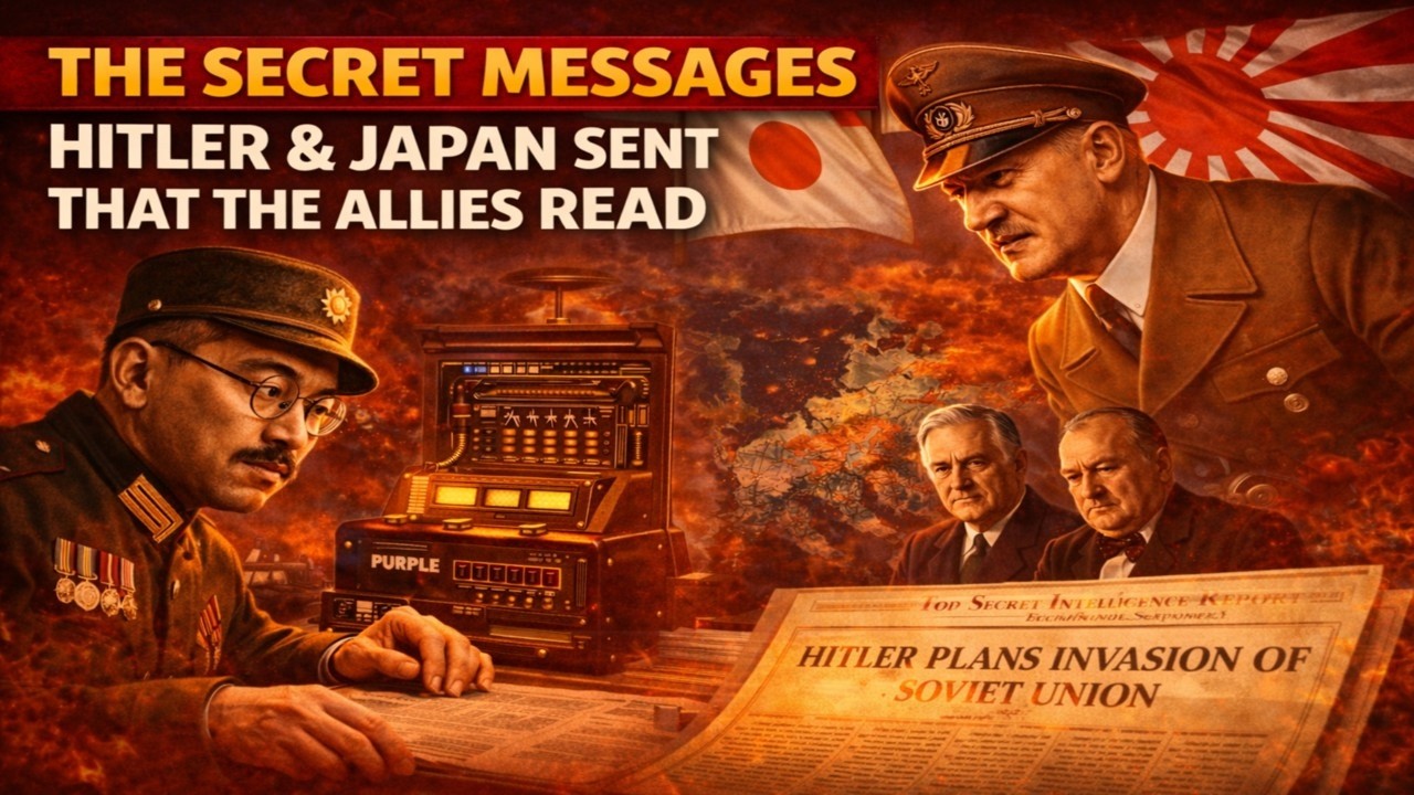 WW2 History To Sleep To | How Japan’s Secret Messages Exposed Hitler’s War Plans