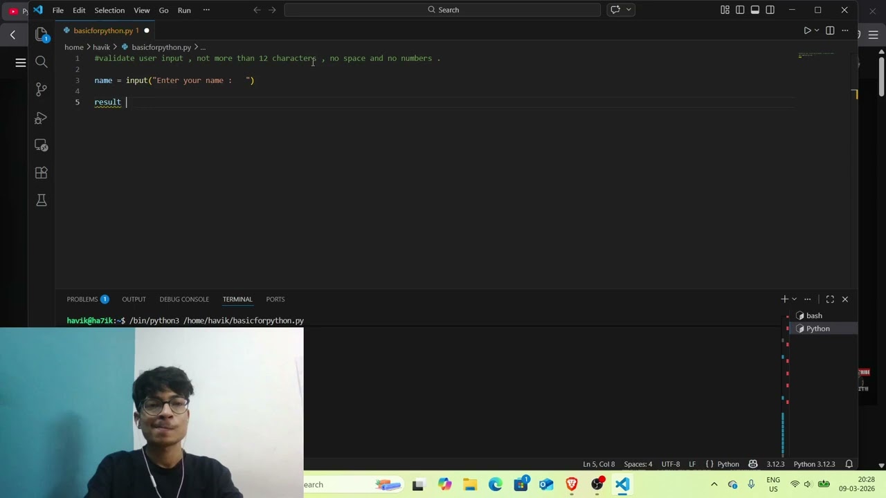 day 3/75 python . string indexing and format specifiers