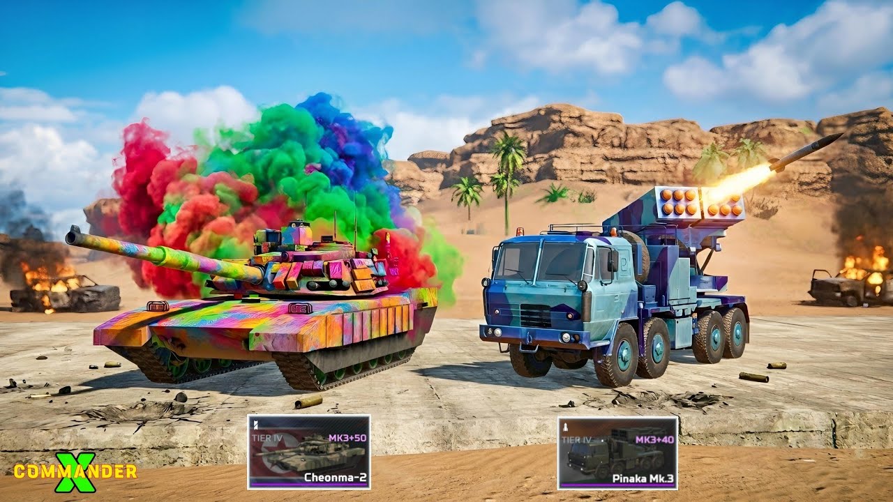 Pinaka MK.3 & Cheonma 2 Tier 4 Gameplay 