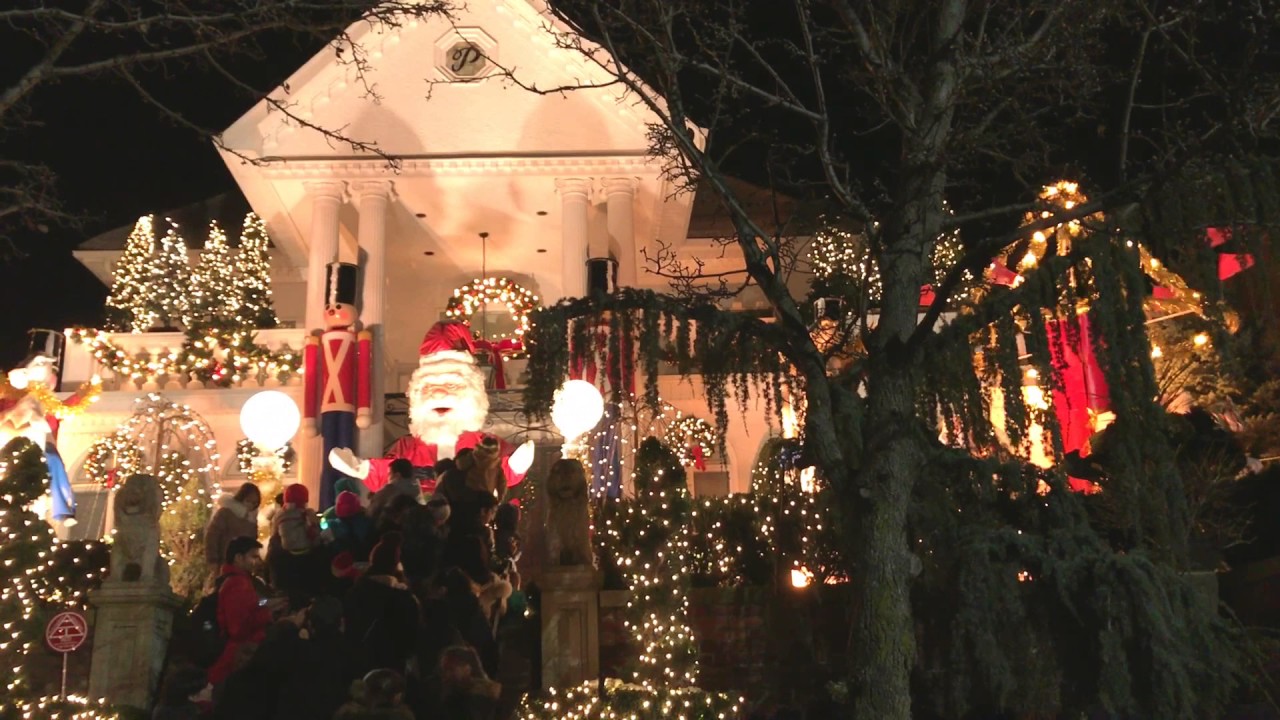 Dyker Heights Christmas Lights - Spata house & Polizzotto house