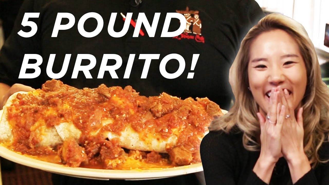 We Tried The 5-Pound Burrito Challenge
