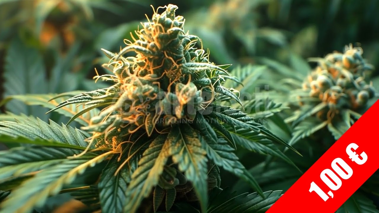Cannabis Buds Close-Up &ndash; HD 1080p Stock Footage