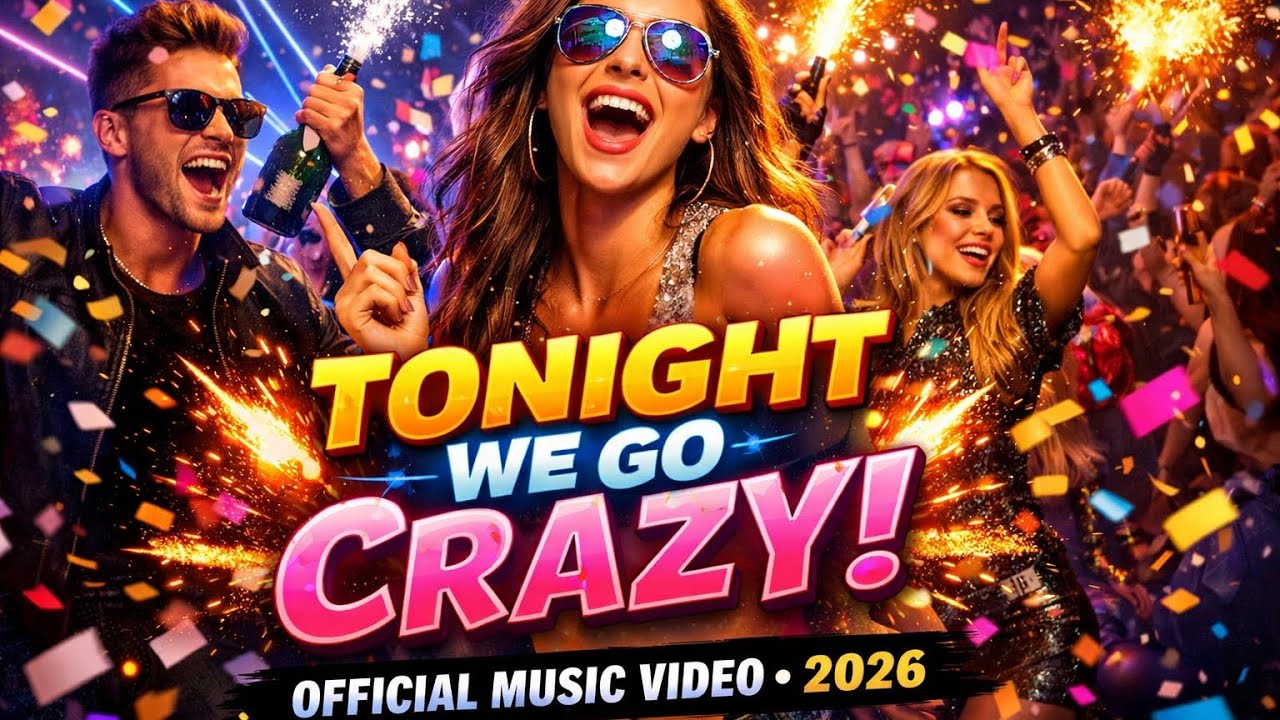 Tonight We Go Crazy (Official Music Video) 💥 | Ultimate Party Song 2026