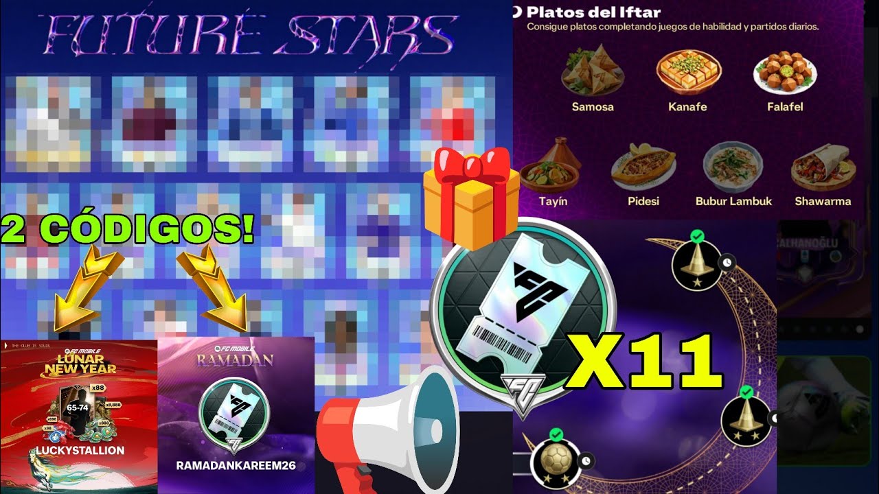 ⚠️11 BOLETOS DRAFT GRATIS!🎁2 CÓDIGOS DE REGALOS ¿Aclaración? FUTURE STARTS HOY!