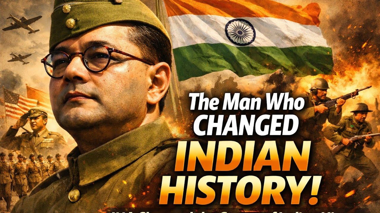 Subhas Chandra Bose & INA | The Leader Who Shook British Rule 🇮🇳🔥
