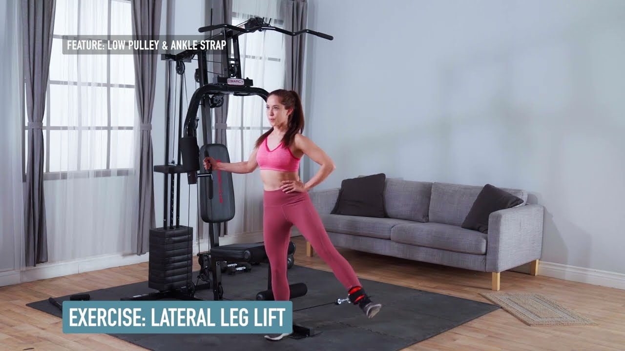 Marcy | 100lb Stack Weight Home Gym | Exercise | MKM-81030