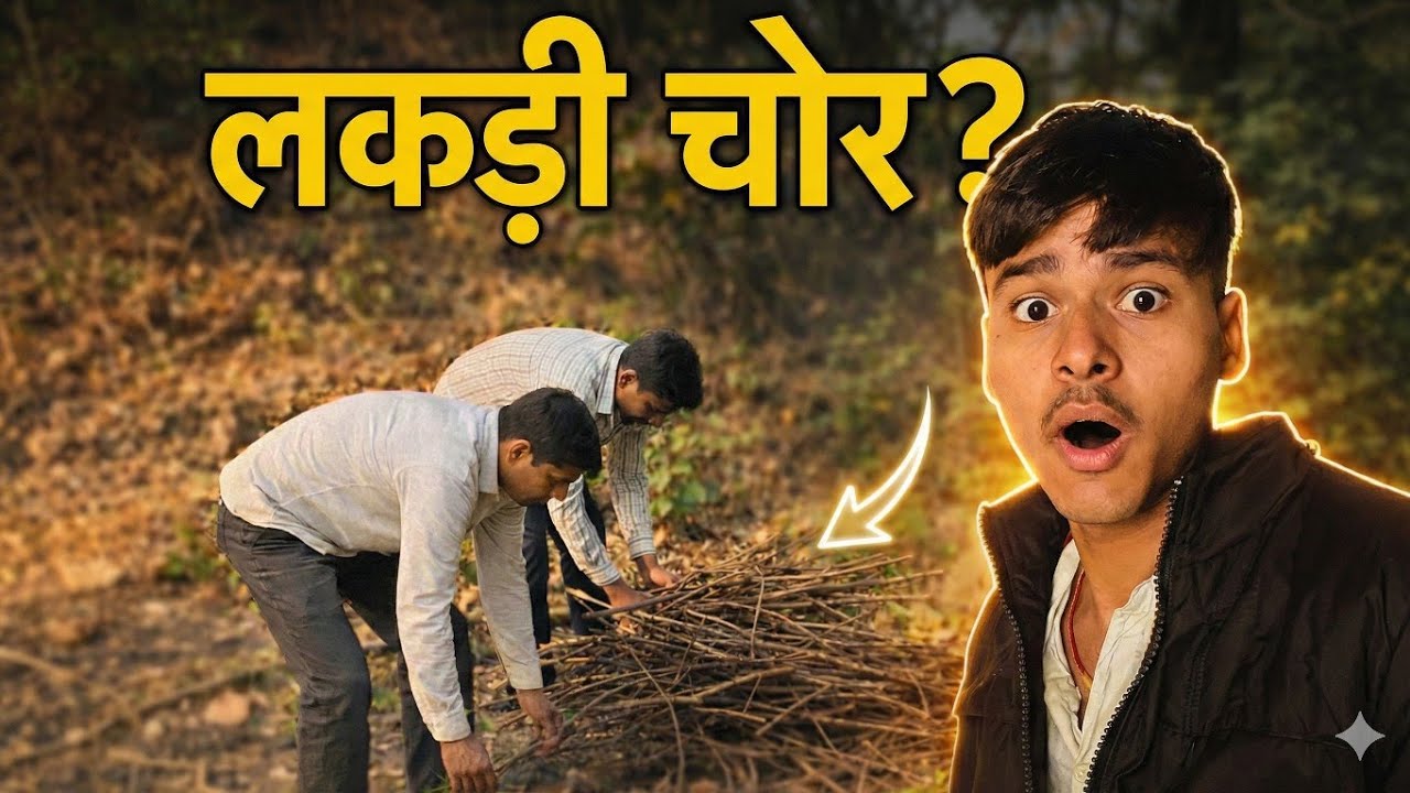 Gaon me Lakdi chor pakde gaye? 😂🪵