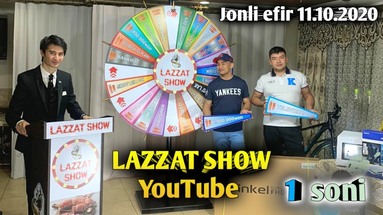 LAZZAT SHOW 1 soni Korea | Лаззат шоу 1 сони Корея #Lazzatfood #LAZZATSHOW #AliAsaka #Nuriddinshoh