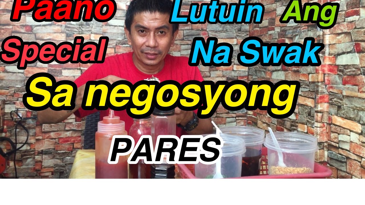 Paano Magluto ng Special at Swak sa Negosyong Pares | Val Alabatin