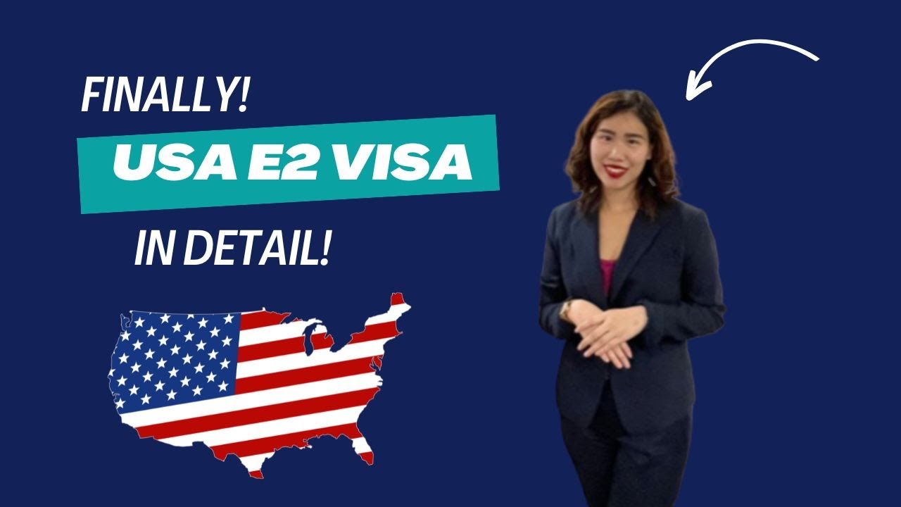 E2 VISA explained in detail by Attorney Jennifer Chua!🇺🇸
