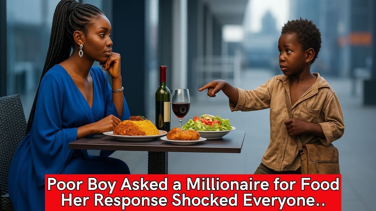 A Poor Boy Asked a Millionaire for Food — What She Did Next Changed Everything