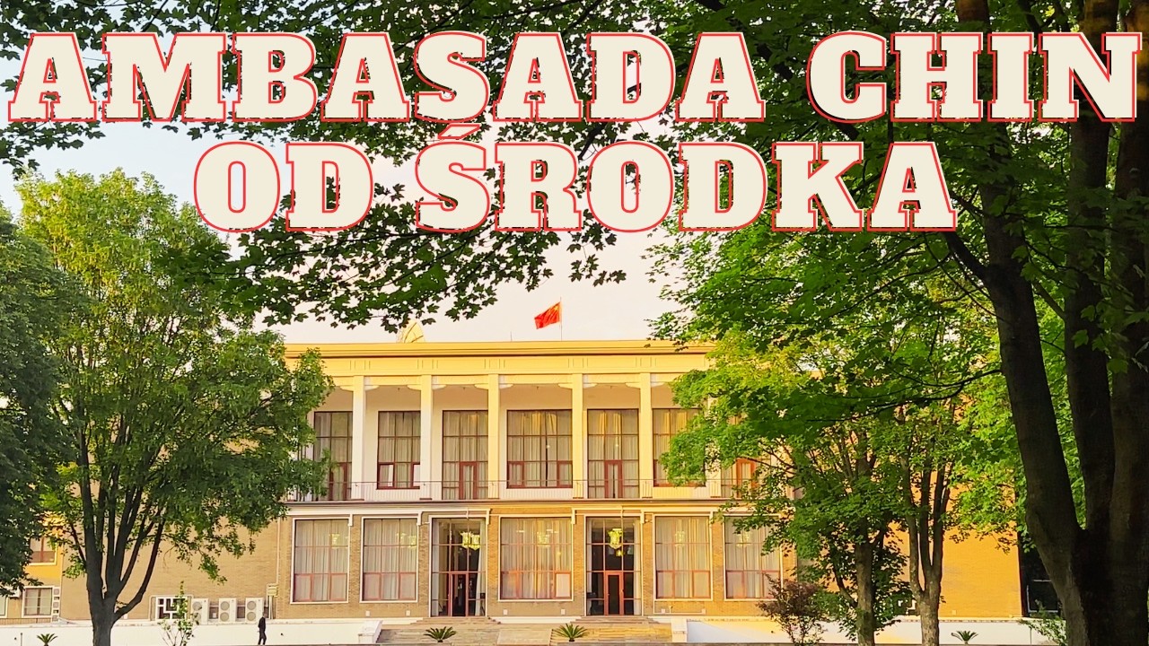 Embassy of China in Warsaw - Modernist architecture and traditional Chinese architecture
