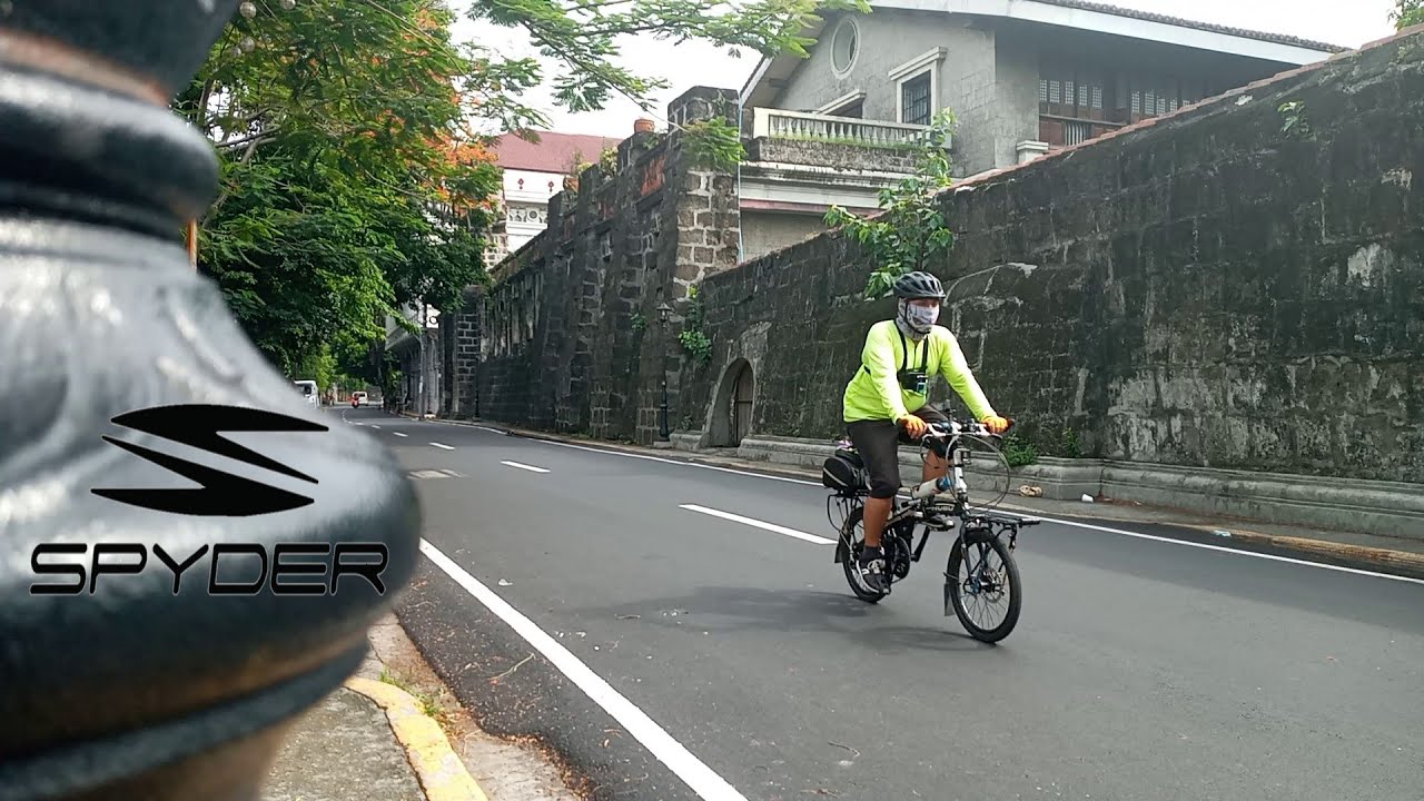 SOLO FOLDING BIKE TOUR OF MANILA | SPYDER BIKE CHALLENGE