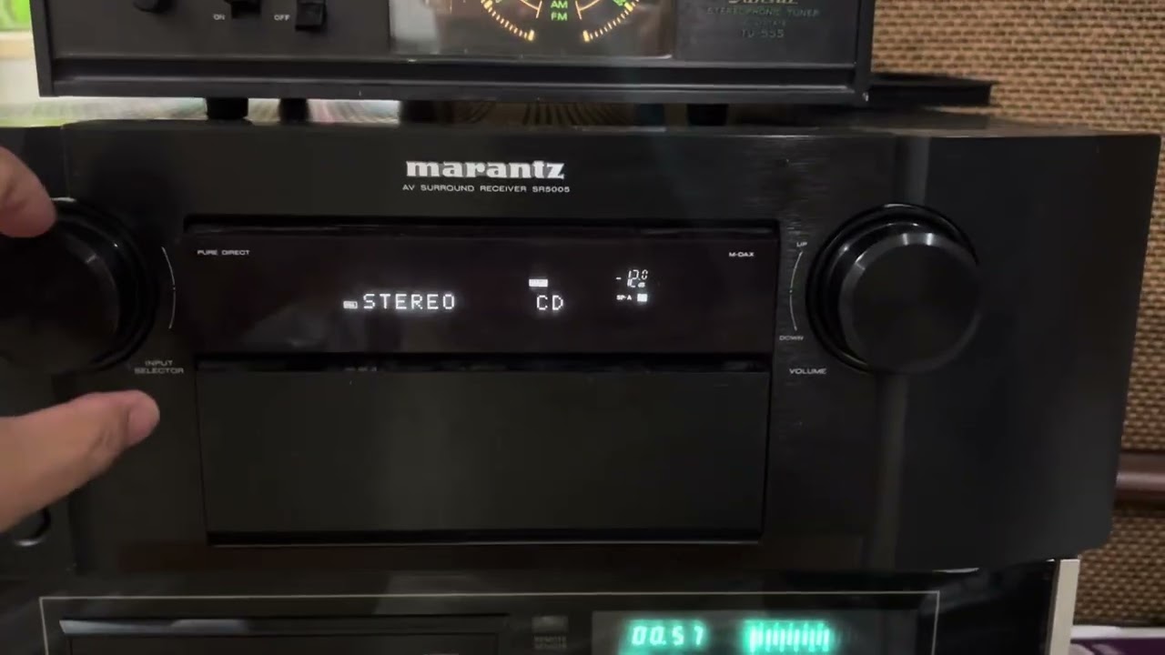 McIntosh MCD7000 -Marantz SR5005-Sansui TU-555
