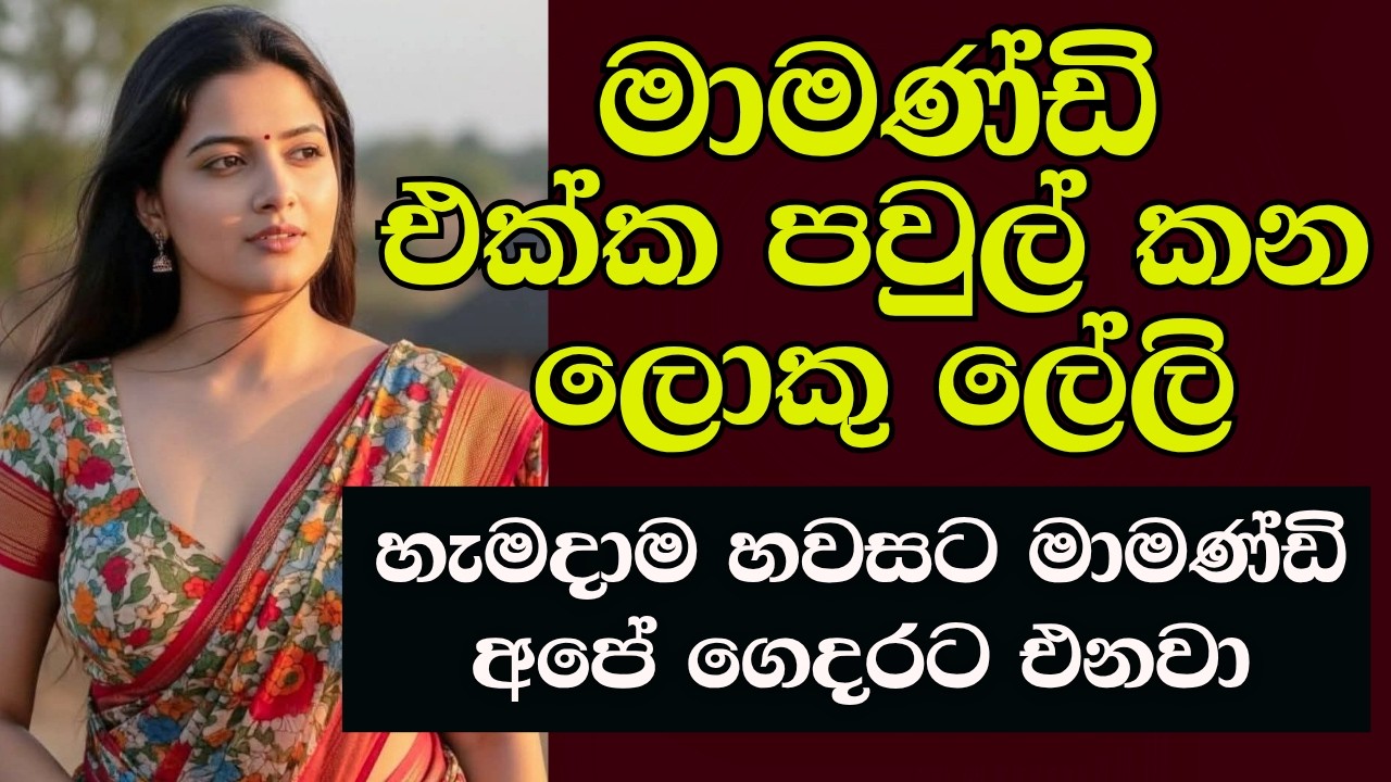 මාමණ්ඩි එක්ක පවුල් කන ලේලි | #ketikatha #newkatha #sinhalaketikatha #sinhalastory #sinhalakatha