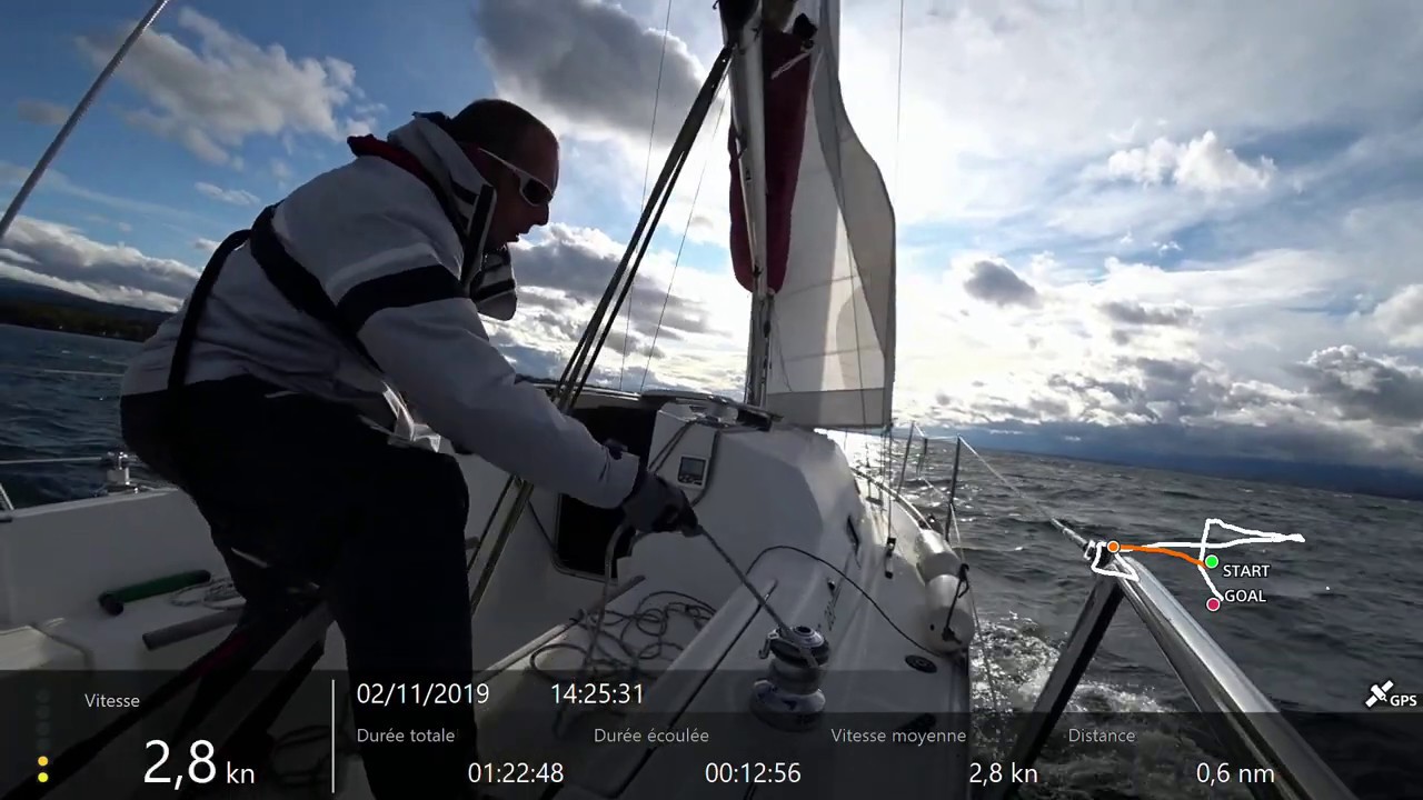 Navigation en solitaire sur Oceanis 281