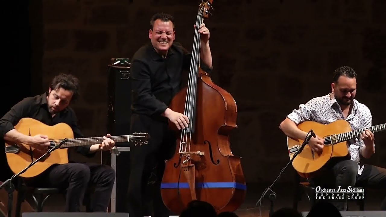 Mozes Rosenberg Trio - Joseph Joseph @ Real Teatro  - Palermo 2024  #gypsyjazz #gallistrings