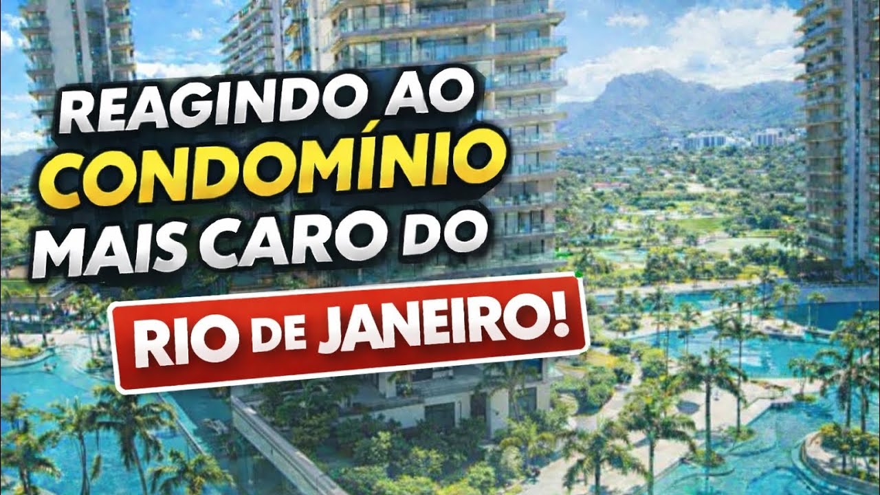 POR DENTRO DO CONDOMÍNIO MAIS CARO DO RIO! REACT Canal os perdidos