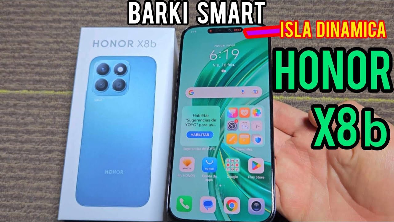 HONOR X8b / Isla Dinámica / El Nuevo iPhone Economico ?