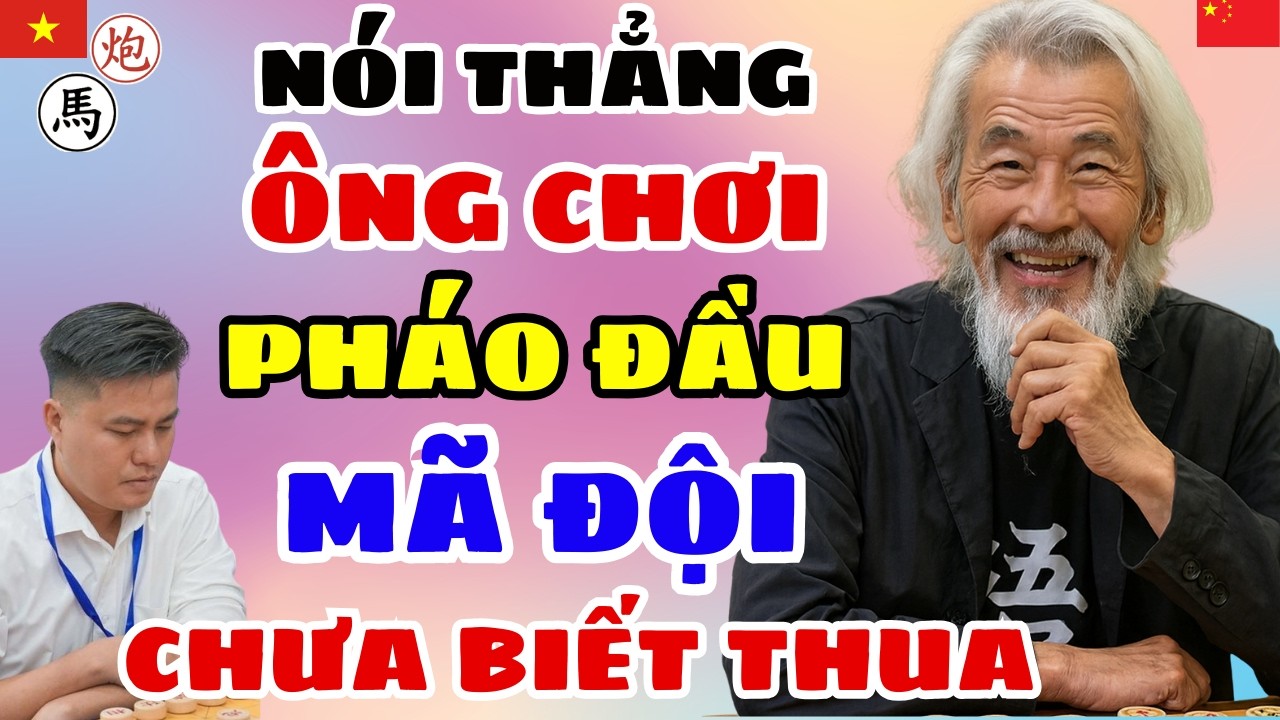 🔴CỜ TƯỚNG | LẠI LÝ HUYNH phá trận pháo đầu mã đội tuyệt hay không thể bỏ qua