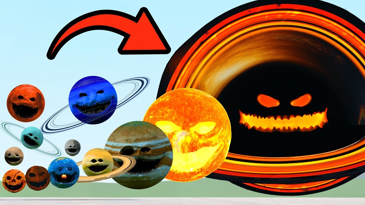 I FOUND NEW BLACK HOLE WOKE UP FROM THE MOON WAKES UP FAMILY In Garry's Mod