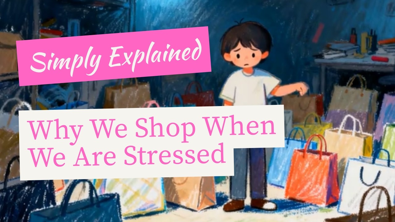 Why We Shop When We’re Stressed (The Psychology of Retail Therapy) - Simply Explained
