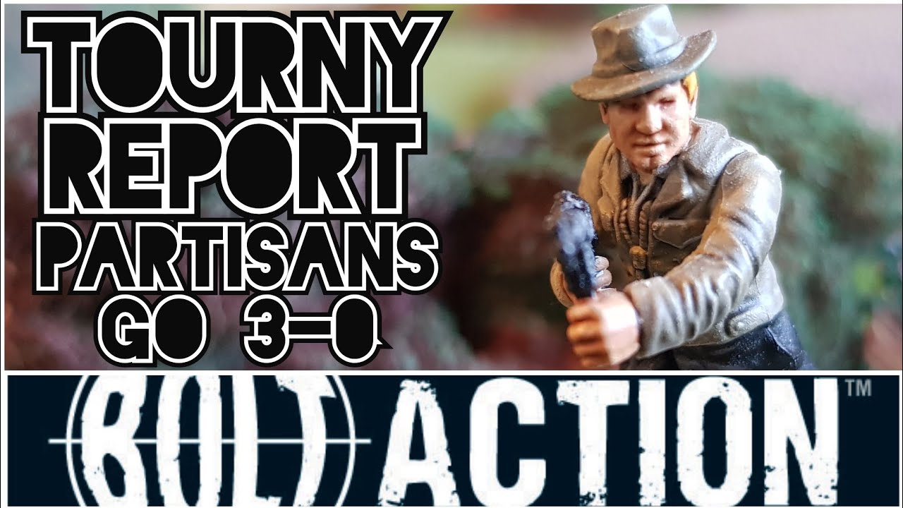 Tournament Report - Partisans Bolt Action Battle Report