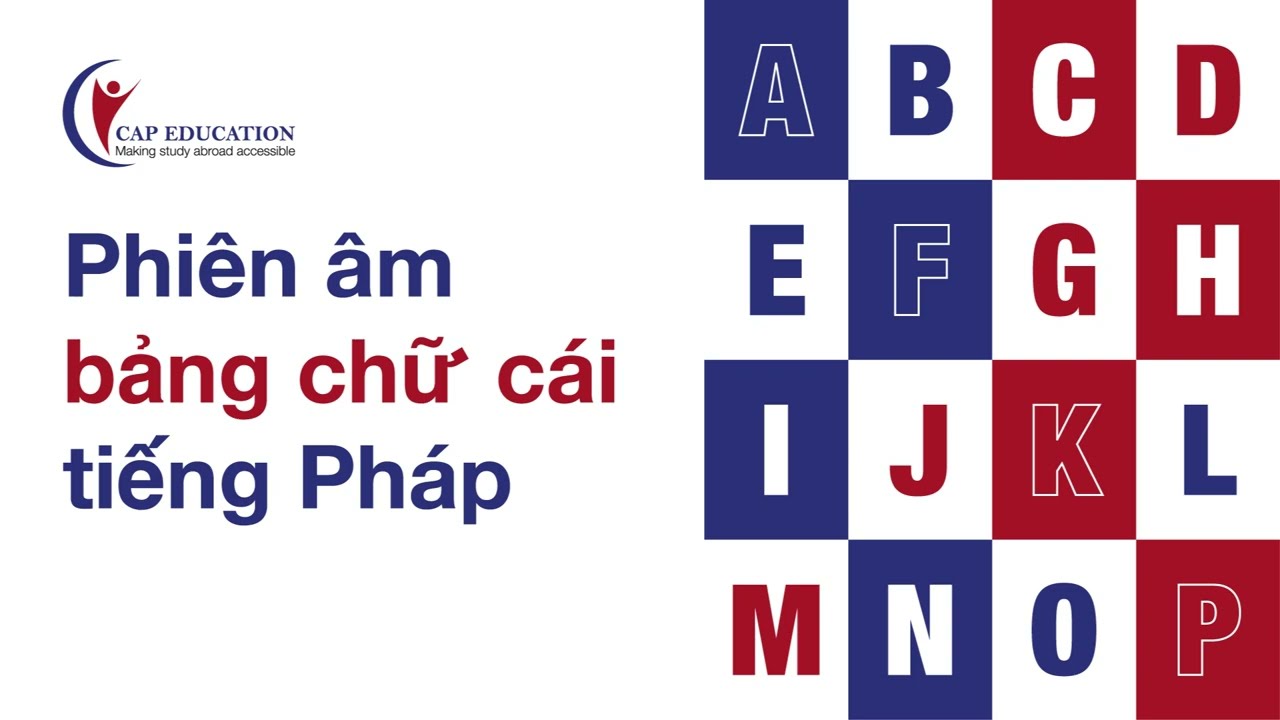 Phiên Âm Bảng Chữ Cái Tiếng Pháp | CAP FRANCE