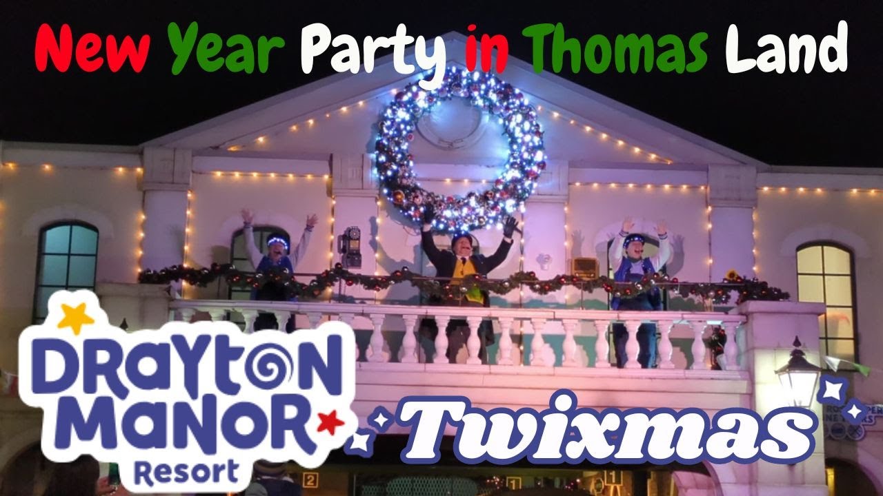 New Year Party in Thomas Land Twixmas 2023 at Drayton Manor Resort