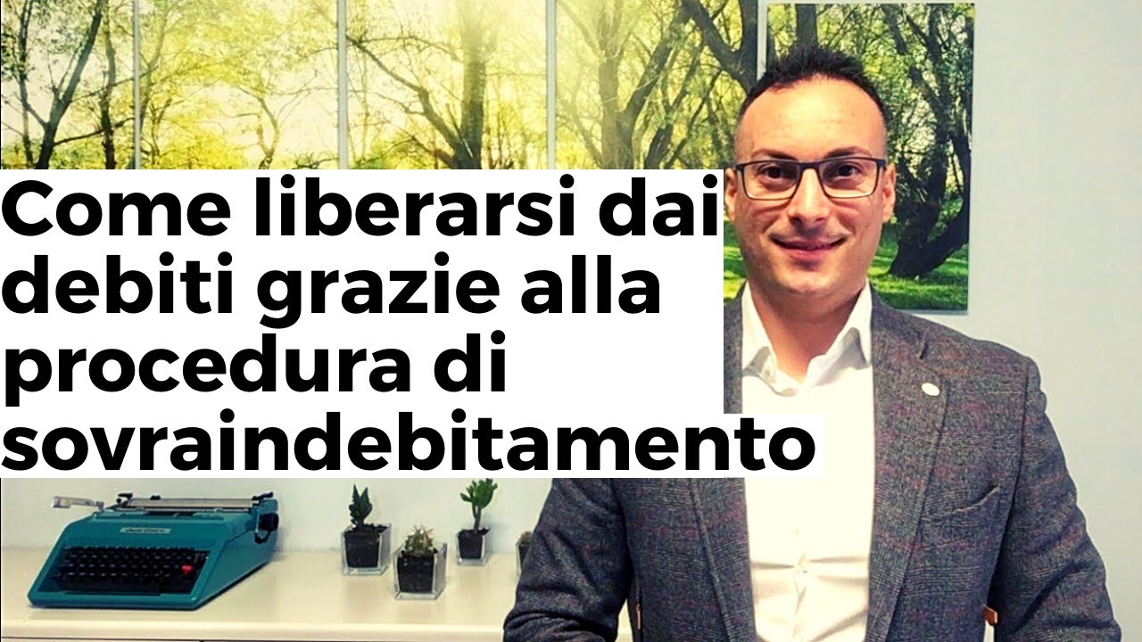 Come liberarsi dai debiti grazie alla procedura di sovraindebitamento