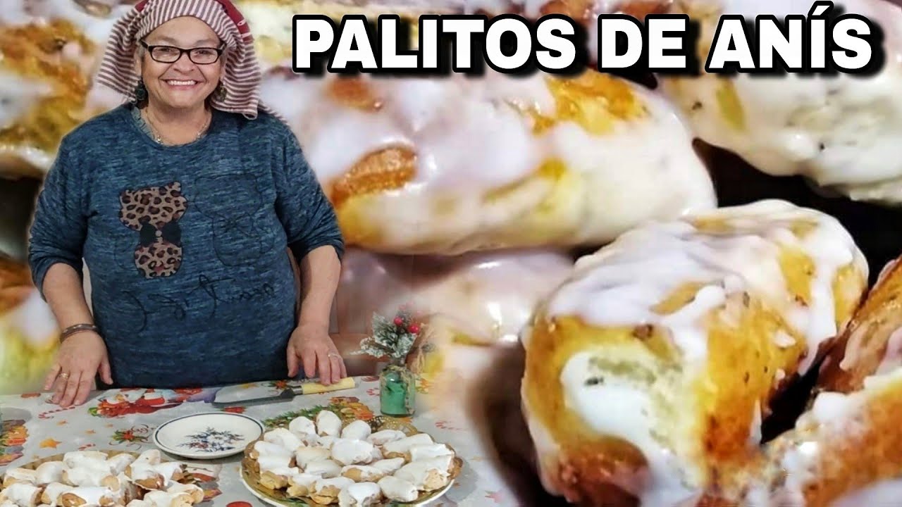 PALITOS DE ANÍS GLASEADOS. Deliciosos. María la pastelera - Recetas paso a paso.