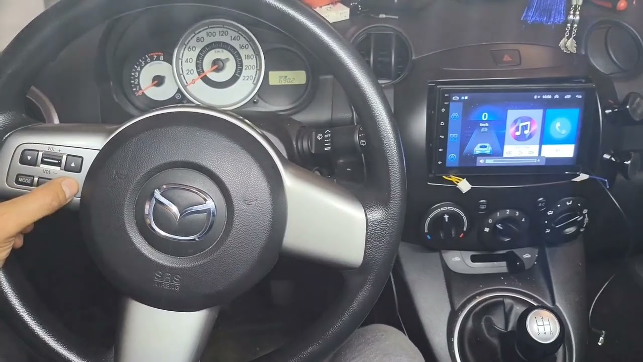 2010 Mazda 2 Aftermarket ( Android ) stereo wiring and steering wheel control setup