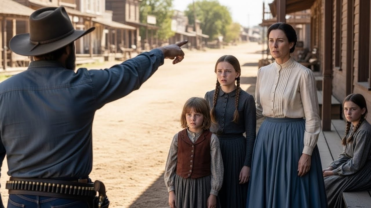 A Mother and Three Kids Put Up for Sale—One Cowboy Said, “I’ll Take Every One of Them”
