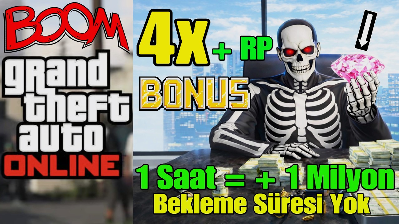 GTA Online | 4X CEO PARA ve RP + Cayo Perico Pink Diamond Şansı Arttı! 💎