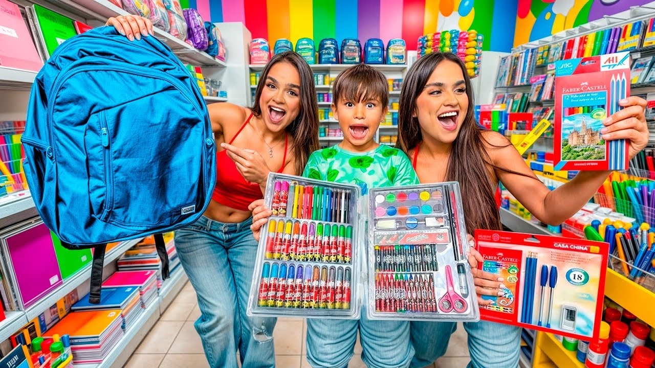 COMPRAMOS 1.000 MIL REAIS EM MATERIAL ESCOLAR 2026...
