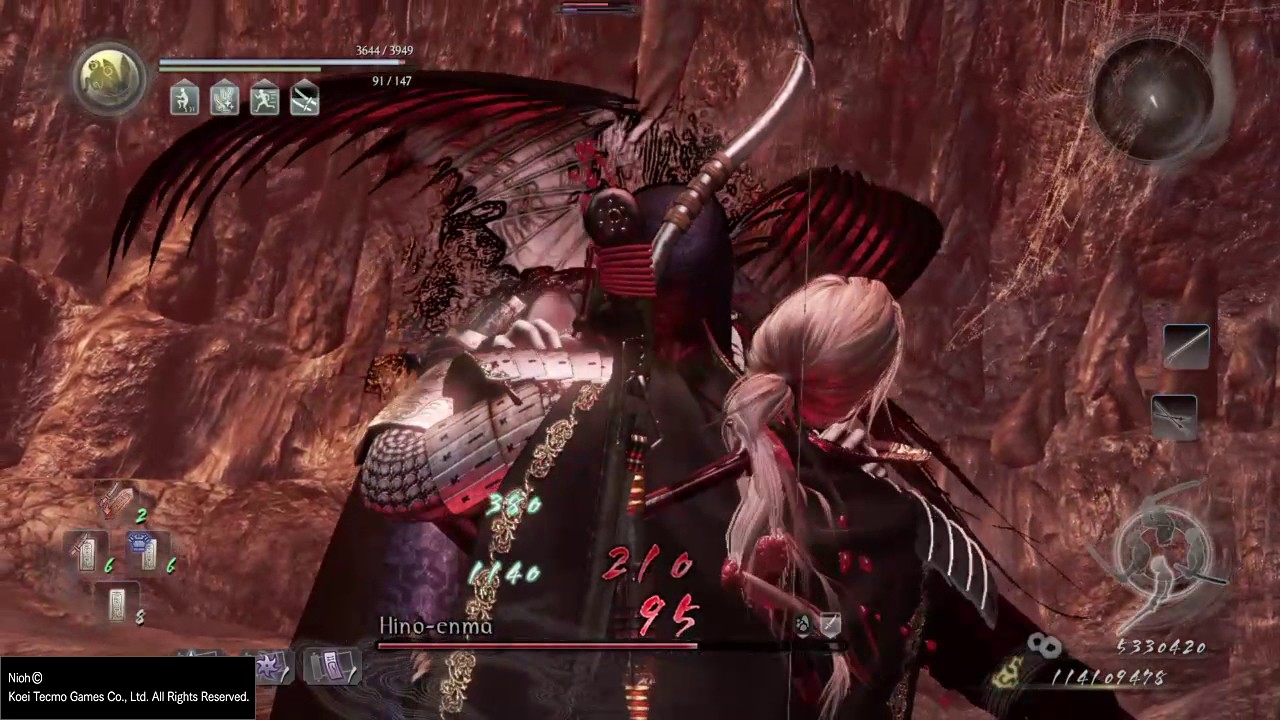 Nioh: Dual Swords Skill Comparison