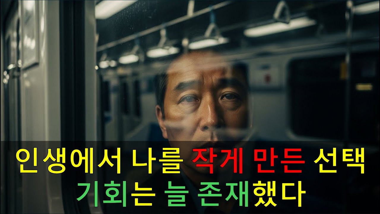 인생에서 나를 작게 만든 선택ㅣ기회는 늘 존재했다ㅣ인문학ㅣ인생후반ㅣ오디오북ㅣ라디오사연ㅣ지혜ㅣ#사연
