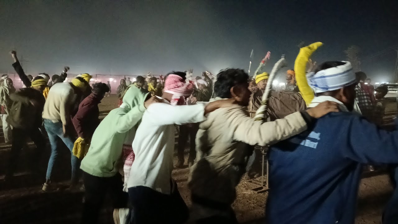 ढोल नृत्य 33 वा आदिवासी सांस्कृतिक एकता महासम्मेलन चैनपुरा नेपानगर बुरहानपुर | Tribal Dance Video 06