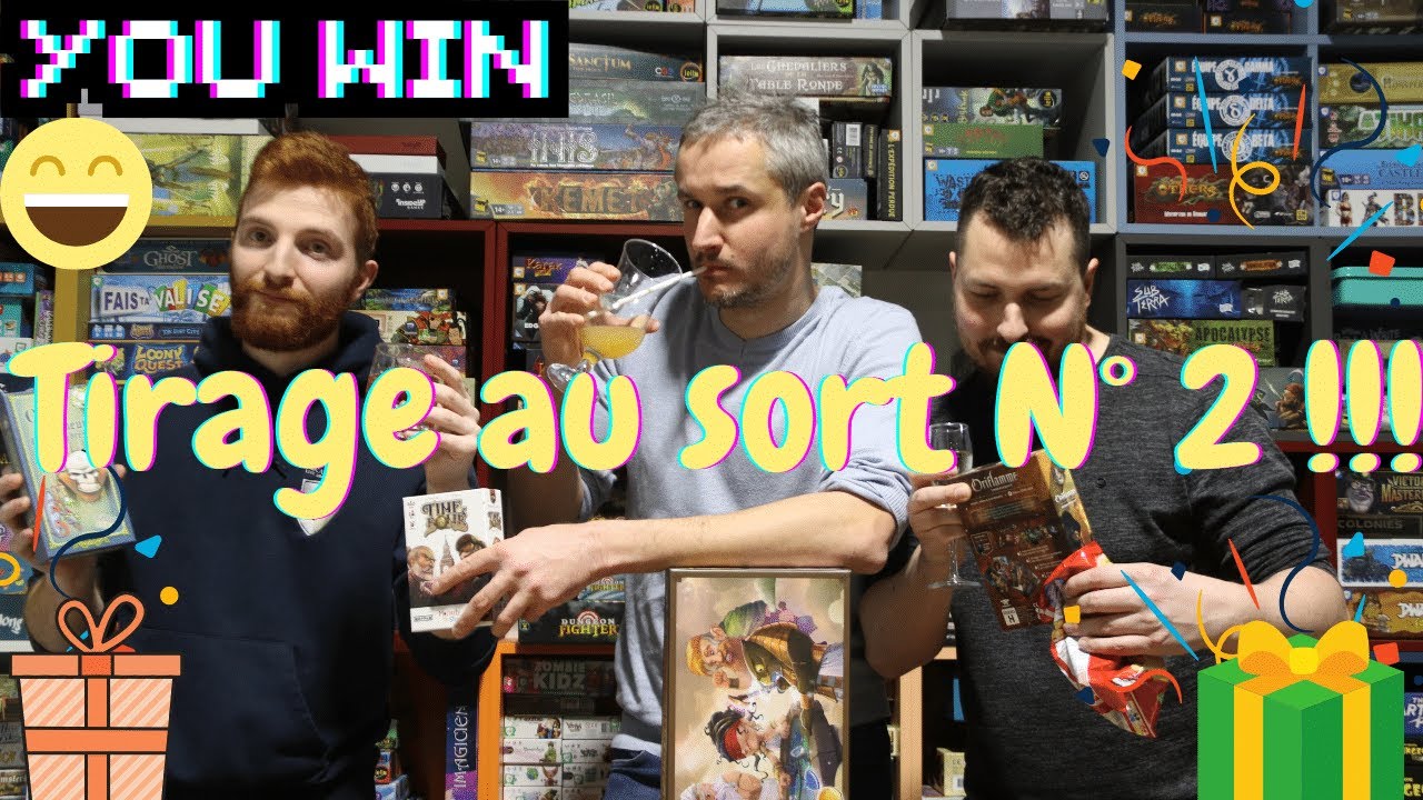🔥 Tirage au sort TOP 10 JEUX D'AMBIANCE !!! 🎰