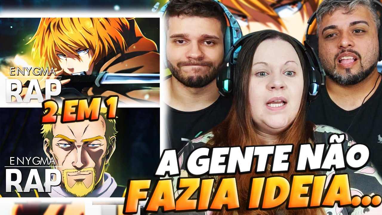 2 EM 1 VINLAND SAGA | ENYGMA Thorfinn Conto de Vingança + Askeladd Coberto por Cinzas| FAMILY REACTS