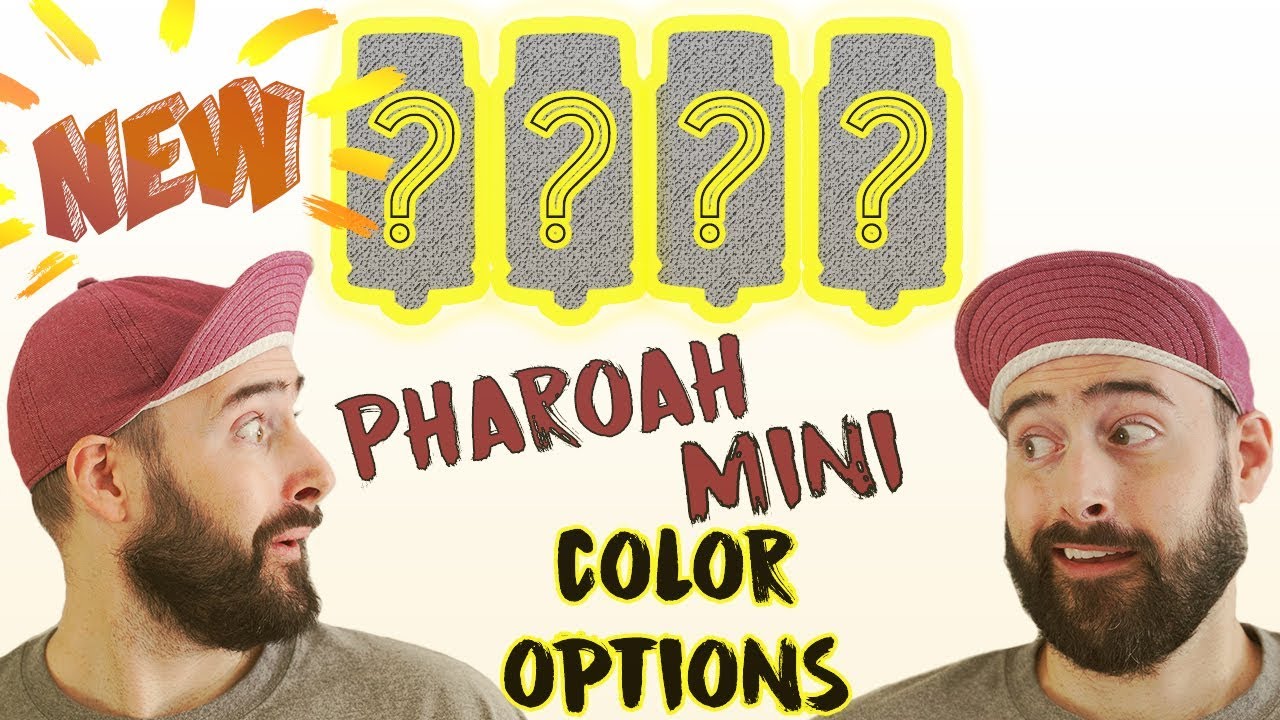NEW Pharaoh Mini RTA Color Options!