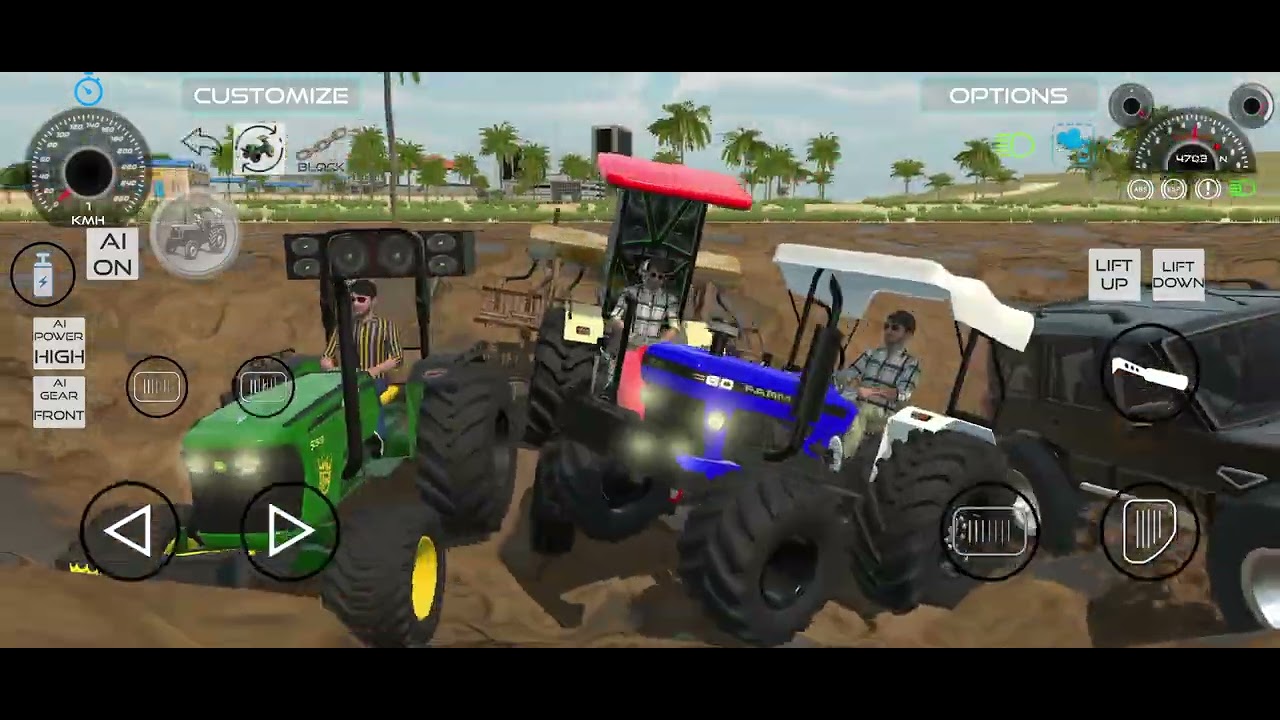  Indian vehicles 3d game aaj Aaj fasal bone jana hai 🚜😮