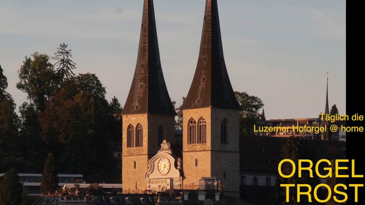 ORGEL-TROST #1 / ...ab em Guggisbärg / Täglich: Hoforgel@home / Wolfgang Sieber, Orgel / Luzern