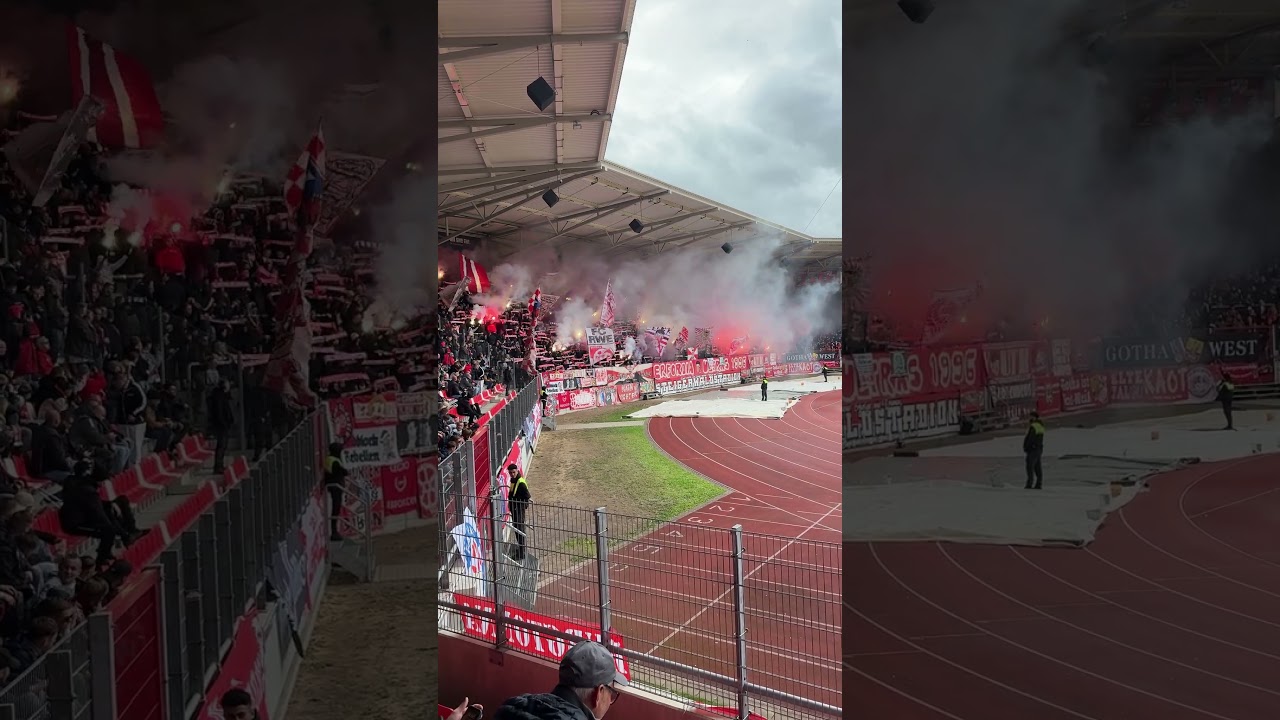 FC Rot Wei&szlig; Erfurt 0:2 Lok Leipzig #erfurt #lokleipzig #rotwei&szlig;erfurt #steigerwaldstadion